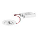 brumberg LED-Einbaustrahler 39363173 3000K dimmbar rund weiß