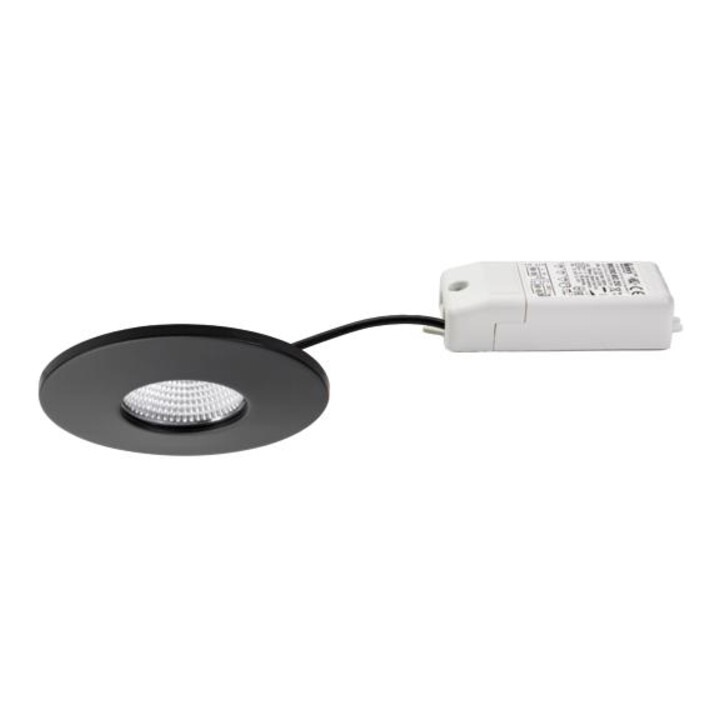 brumberg LED-spot encastré 230V 2700/3000/4000K 4,5W noir mat