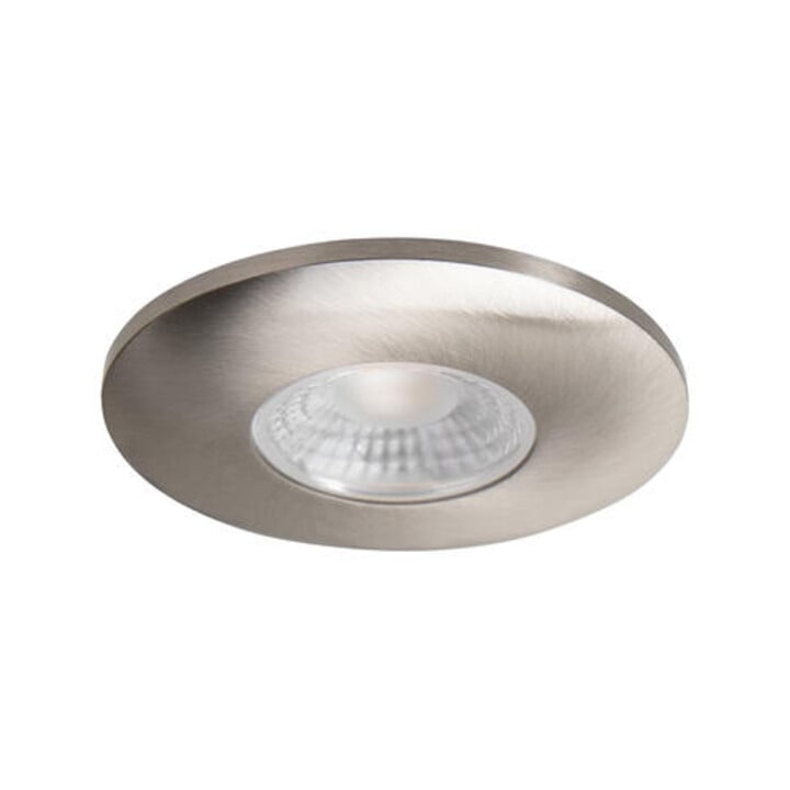 brumberg LED Spot encastré 350mA 4W nickel mat rond