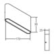 brumberg LED-Wandleuchte 10,8W 230V ww ws-str 10046173