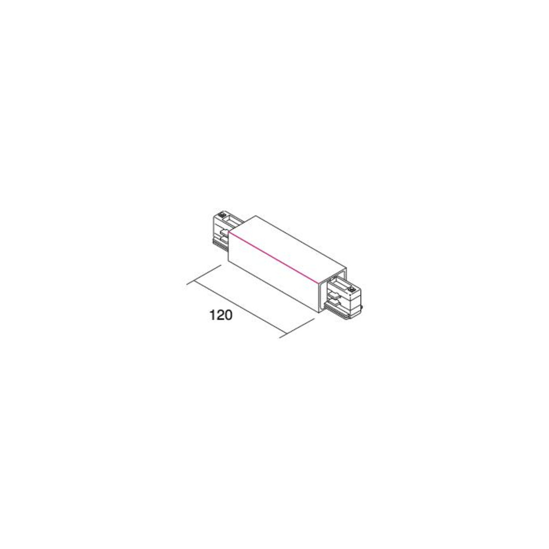 Brumberg Leuchten Alimentation centrale blanche 88124070