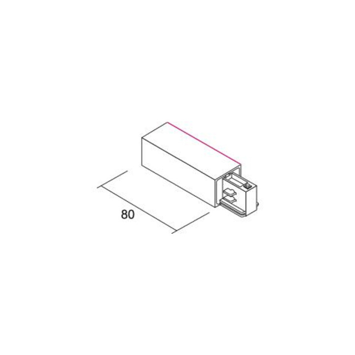 Brumberg Leuchten Alimentation finale blanche, conducteur de protection gauche 88123070