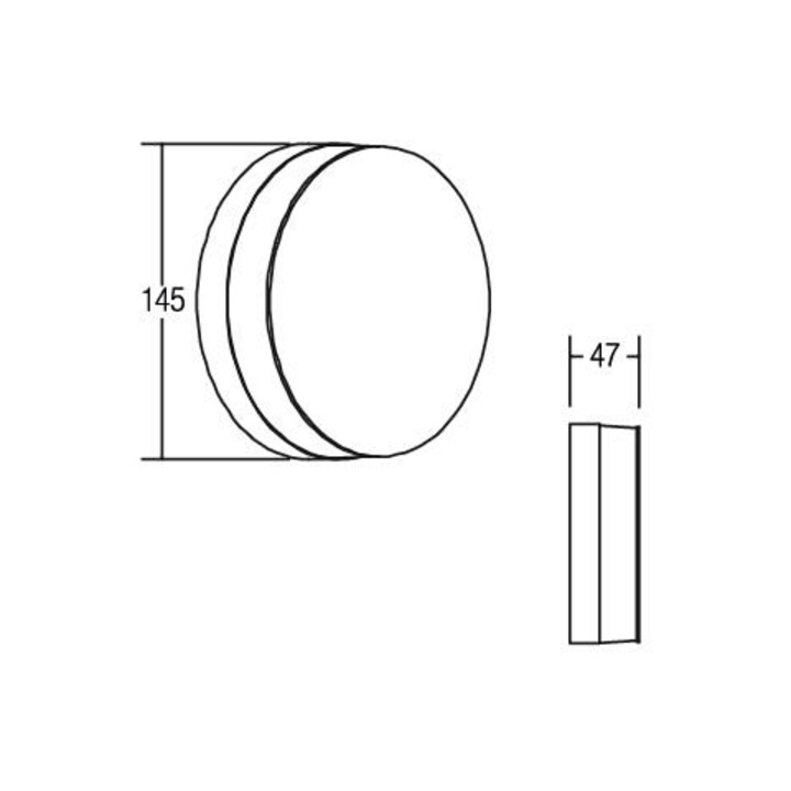 Brumberg Leuchten Applique LED 230V IP54 blanc 10030173