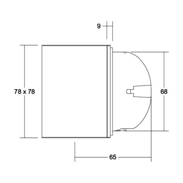 Brumberg Leuchten Applique LED encastrée murale pour boîtes d'appareils 10159073