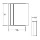 Brumberg Leuchten Applique murale LED 3000K 230V noir 10034183
