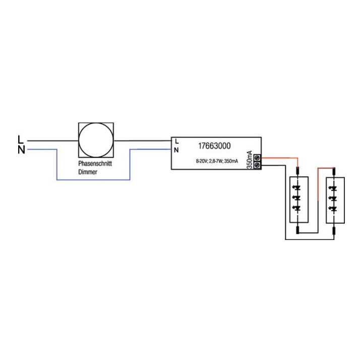 Brumberg Leuchten Convertisseur LED 350mA dimmable 17663000