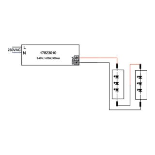 Brumberg Leuchten Convertisseur LED 500mA non dimmable 17823010