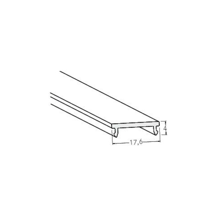 Brumberg Leuchten Couverture KU transparente 2000 mm 53402000