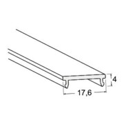 Brumberg Leuchten Couverture transparente 2000x17,6x4mm 53489002-4
