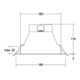 Brumberg Leuchten Downlight LED encastré 3000K/4000K/5700K 32028073