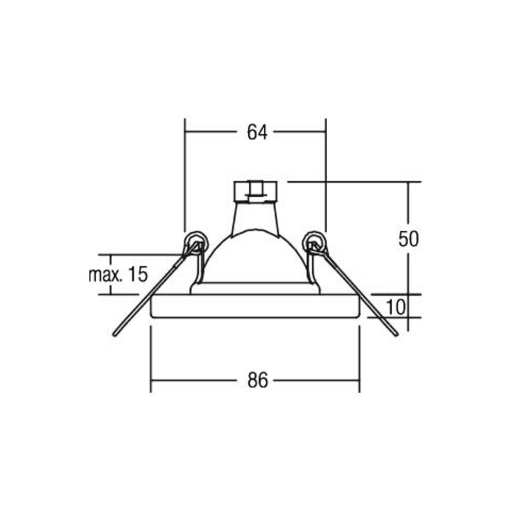 Brumberg Leuchten Einbauleuchte 35W eds 00226422