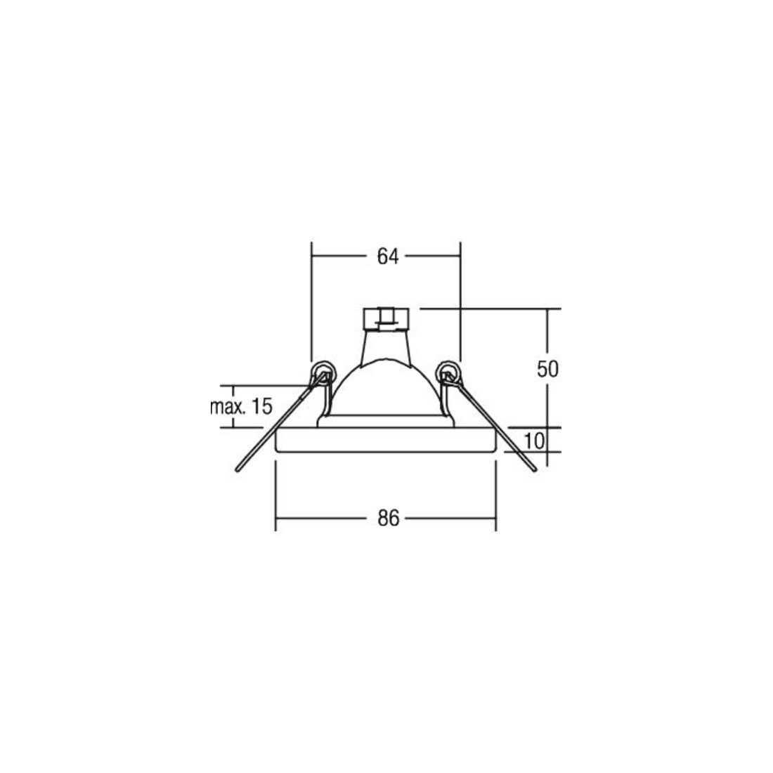 Brumberg Leuchten Einbauleuchte 35W eds 00226422
