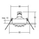Brumberg Leuchten Einbauleuchte 50W eds ws 00219107-3