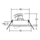 Brumberg Leuchten Einbauleuchte 50W ws 00199607