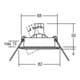 Brumberg Leuchten Einbaustrahler 50W chr 00216902
