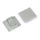 Brumberg Leuchten Embout pour cache-profil argent 53057260