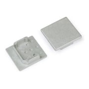 Brumberg Leuchten Embout pour cache-profil argent 53057260-2