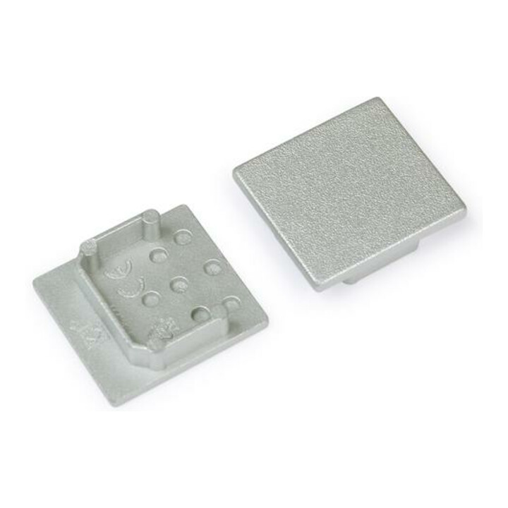 Brumberg Leuchten Embout pour cache-profil argent 53057260