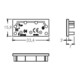 Brumberg Leuchten Embout pour couverture de profil 53091070