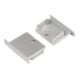 Brumberg Leuchten Embout pour couverture de profilé argent 53066260