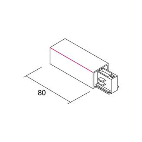 Brumberg Leuchten Endeinspeisung sw, Schutzleiter rts 88122080