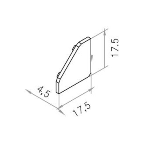 Brumberg Leuchten Endkappen-Set 53085260