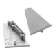 Brumberg Leuchten Endkappen-Set silber 53037260