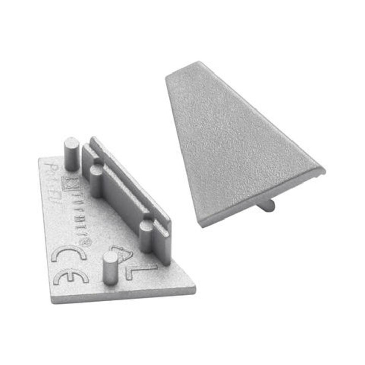 Brumberg Leuchten Endkappen-Set silber 53037260