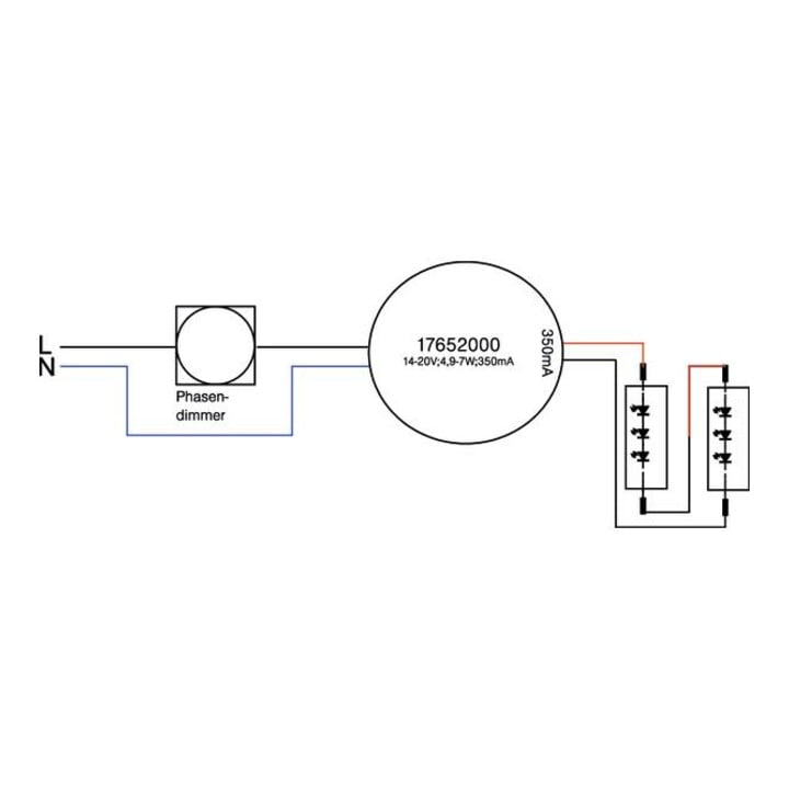 Brumberg Leuchten Konverter 350mA 7W dimmbar 17652000
