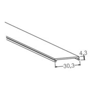 Brumberg Leuchten KU-Abdeckung opal 2000mm 53404070-3