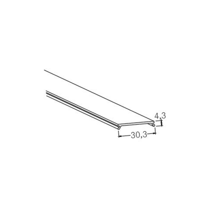 Brumberg Leuchten KU-Abdeckung opal 2000mm 53404070