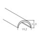Brumberg Leuchten KU-Abdeckung opal 2000mm 53431070
