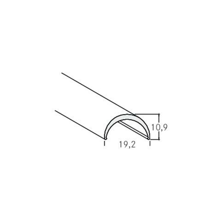 Brumberg Leuchten KU-Abdeckung opal 2000mm 53431070