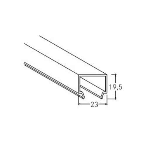 Brumberg Leuchten KU-Abdeckung opal 2000mm 53432070