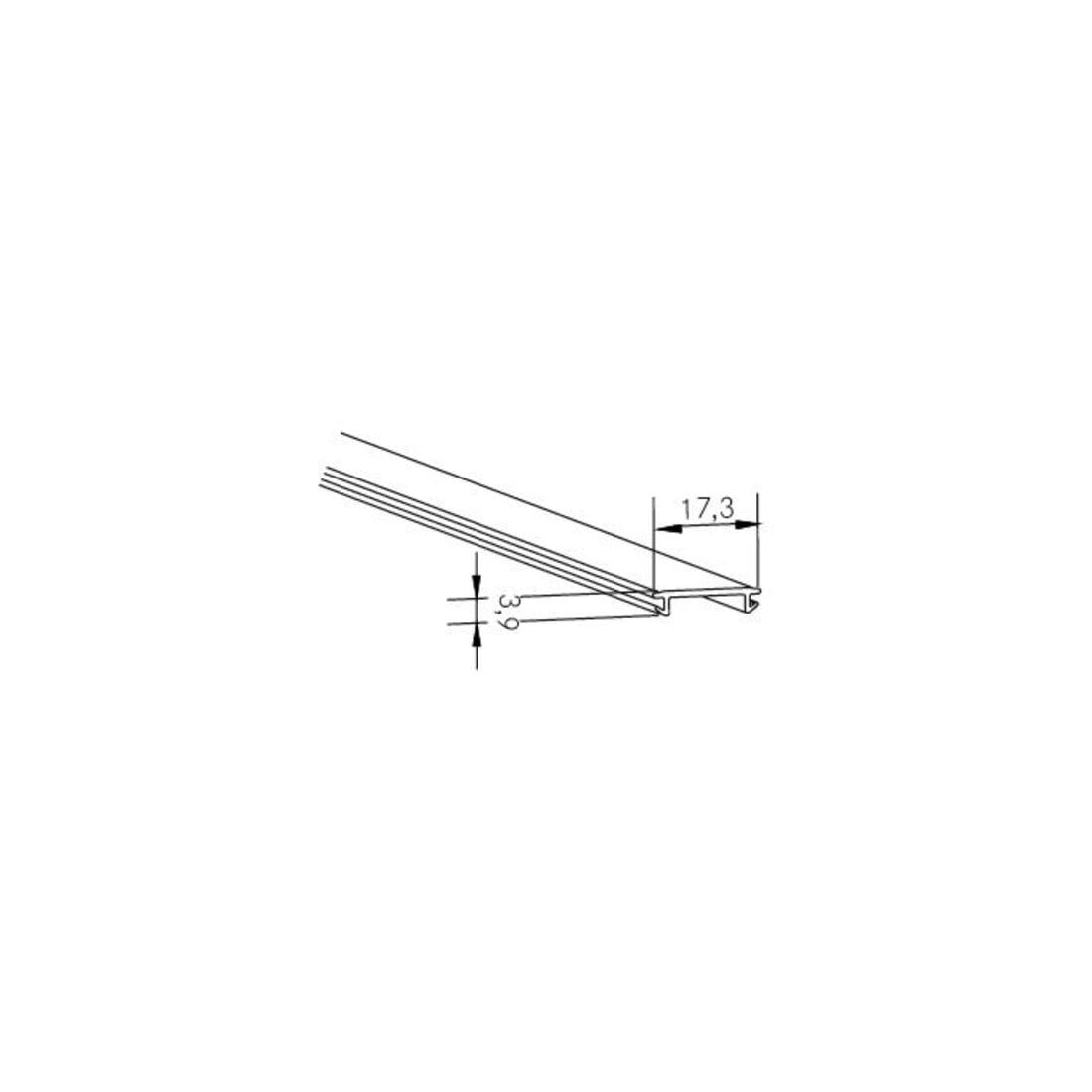 Brumberg Leuchten KU-Abdeckung opal 2000mm 53440070