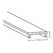 Brumberg Leuchten KU-Abdeckung transparent 2000mm 53402000-4