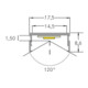Brumberg Leuchten LED-Alu Profil 2000mm 53604260