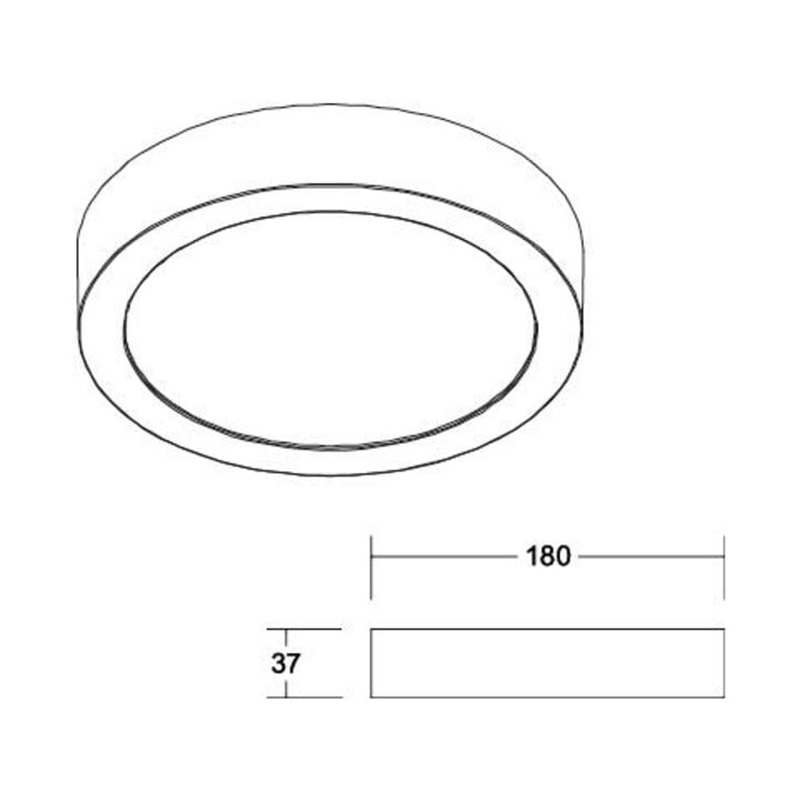 Brumberg Leuchten LED-Anbaupanel 12245073