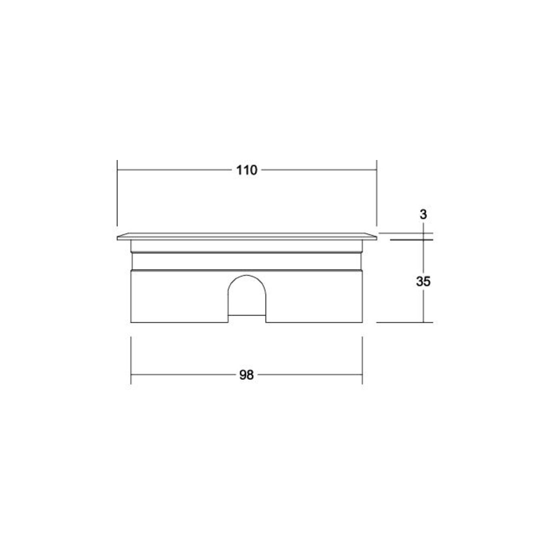 Brumberg Leuchten LED-Bodeneinbauleuchte V4A IP67 14037223