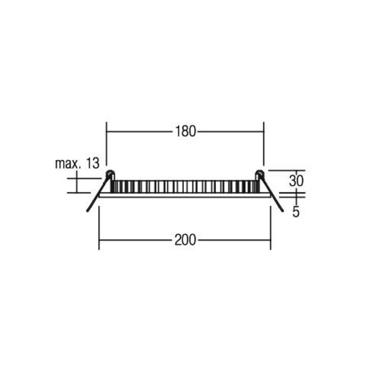 Brumberg Leuchten LED-Einbau-Panel 24VDC 4000K weiß 12217074