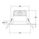 Brumberg Leuchten LED-Einbaudownlight 12384173