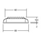 Brumberg Leuchten LED-Einbauleuchte 350mA 3000K 12090073