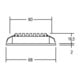 Brumberg Leuchten LED-Einbauleuchte 350mA 3000K 12090623