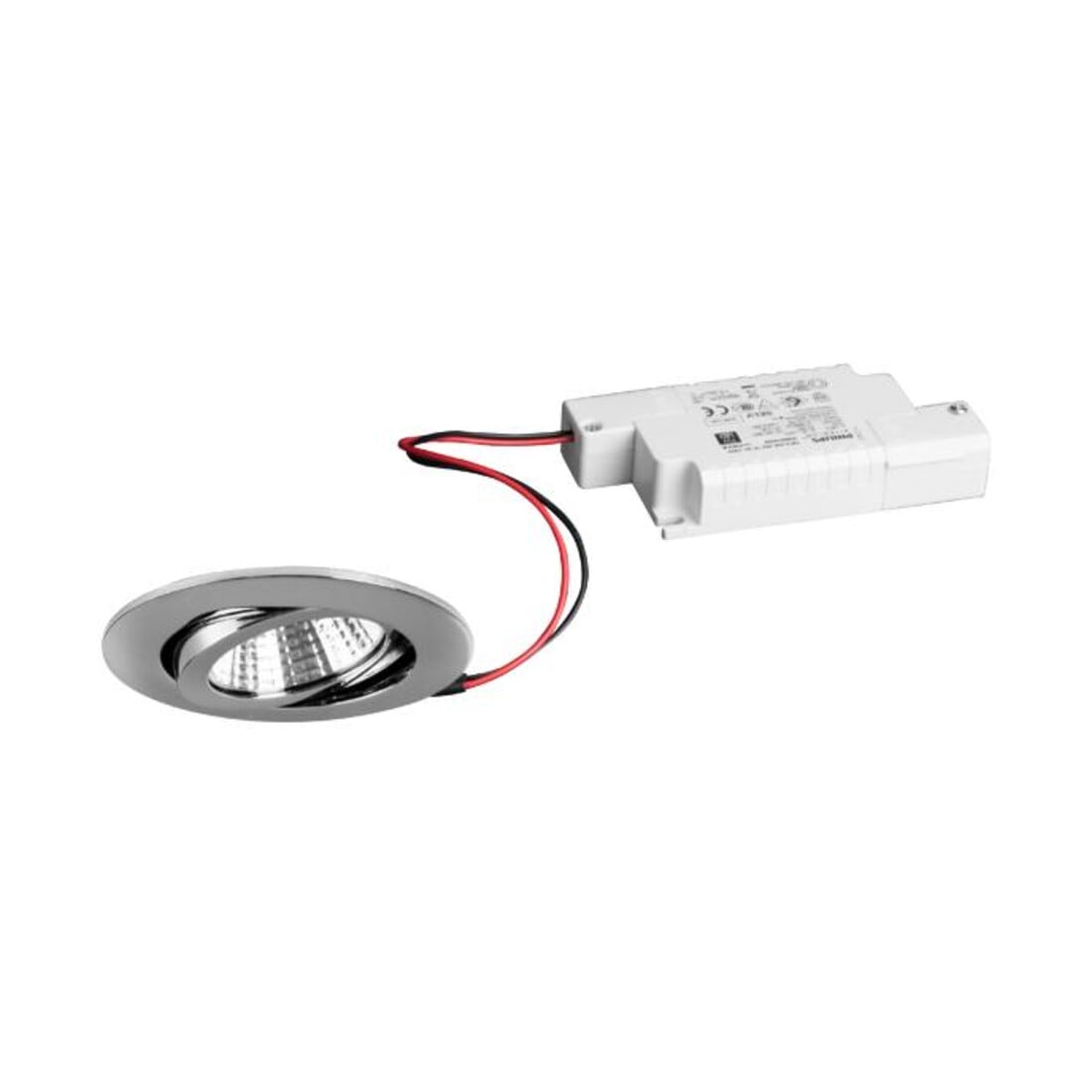 Brumberg Leuchten LED-Einbaustrahler 3000K chrom dimm. 39363023