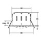 Brumberg Leuchten LED-Einbaustrahler 350mA 3000K weiß 12293173