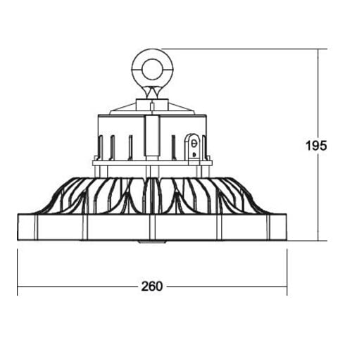 Brumberg Leuchten LED-Hallenstrahler 4000K DALI 78310084