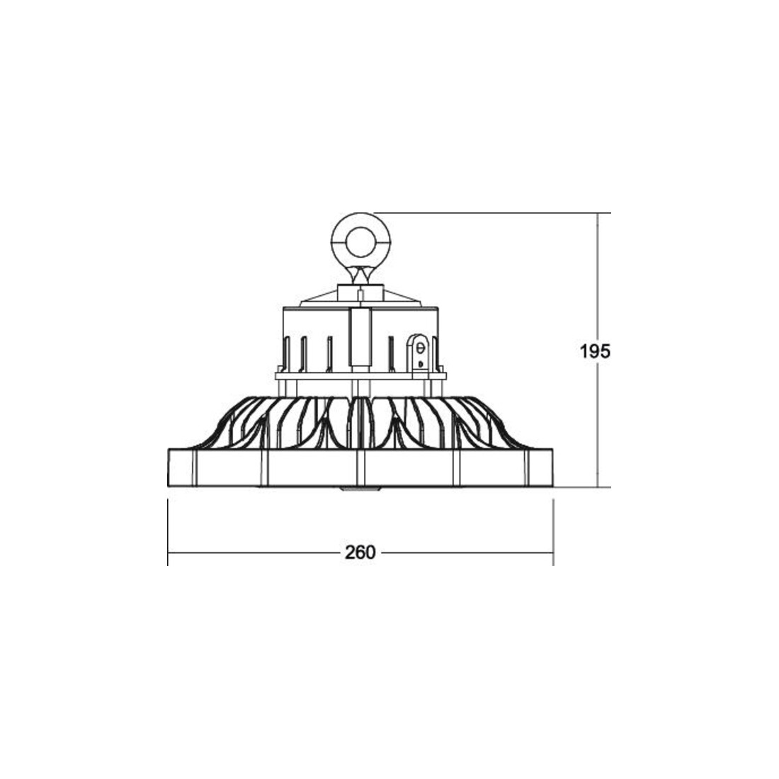 Brumberg Leuchten LED-Hallenstrahler 4000K DALI 78310084