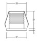 Brumberg Leuchten LED-Lichtpunkt 700mA rund IP65 ww 12053173-4