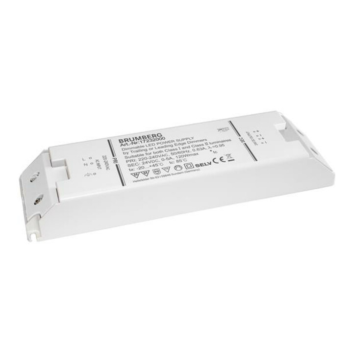 Brumberg Leuchten LED-Netzgerät 12-120W 24V IP20 dimm. Phasenab. 17232000