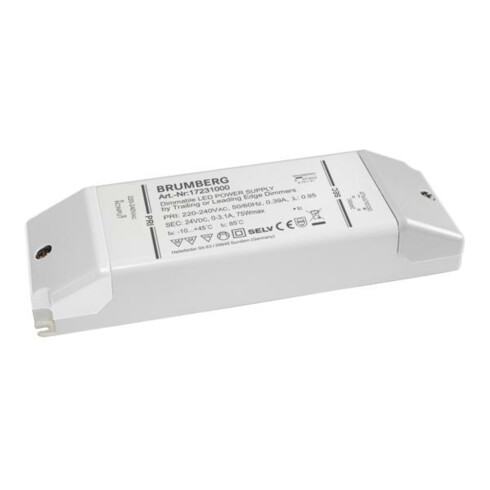 Brumberg Leuchten LED-Netzgerät 12-75W 24V IP20 dimm. Phasenab. 17231000